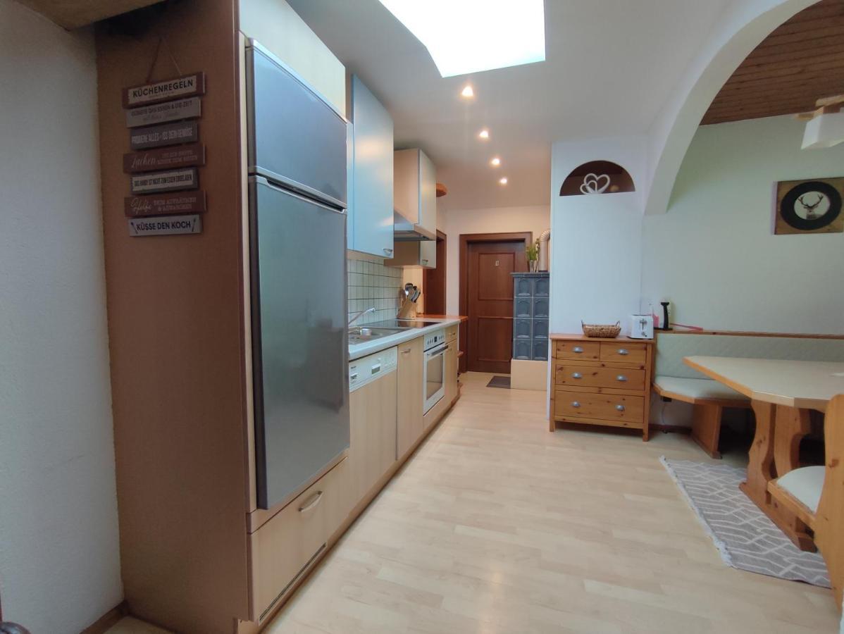 Ferienwohnung Haus Enzian Mittersill Exterior foto